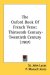 The Oxford Book Of French Verse : Thirteenth Century-twentieth Century cover