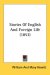 Stories Of English And Foreign Life cover