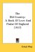 The Old Country : A Book of Love and Praise of England cover