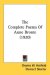The Complete Poems Of Anne Bronte cover