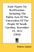 State Papers On Nullification : Including the Public Acts of the Convention of the People of South Carolina, November 19, 1832 cover