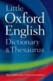 Little Oxford Dictionary and Thesaurus [Click for larger image]