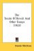 The Tocsin Of Revolt And Other Essays cover
