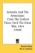 Armenia And The Armenians : From the Earliest Times Until the Great War, 1914 cover