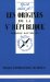 Les Origines De La Ve Republique cover