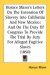 Horace Mann's Letters On The Extension Of Slavery Into California And New Mexico : And on the Duty of Congress to Provide the Trial by Jury for Alleged Fugitive Slaves cover