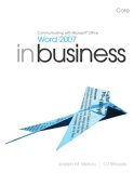 Communicating With Microsoft Office Word 2007 in Business : Core [Click for larger image]