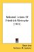 Selected Letters Of Friedrich Nietzsche cover