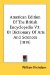 American Edition Of The British Encyclopedia : Or Dictionary of Arts and Sciences cover