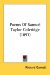 The Poems Of Samuel Taylor Coleridge cover