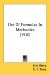 Use Of Formulas In Mechanics cover