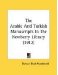 The Arabic And Turkish Manuscripts In The Newberry Library cover