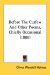 Before The Curfew And Other Poems, Chiefly Occasional cover