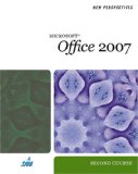 New Perspectives on Microsoft Office 2007 : Second Course [Click for larger image]