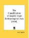 The Classification Of Insects From Embryological Data