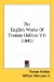 The English Works Of Thomas Hobbes 11 cover