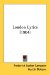 London Lyrics cover