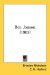 Ben Jonson cover