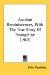 Acadian Reminiscences, With The True Story Of Evangeline cover