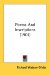 Poems And Inscriptions cover