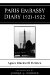 Paris Embassy Diary 1921-1922 cover