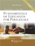 Fundamentals of Litigation for Paralegals [Click for larger image]
