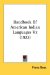 Handbook of the American Indian Languages cover
