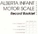 Alberta Infant Motor Scale Record Booklet : Package of 50 cover