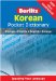Berlitz Pocket Dictionary Korean cover
