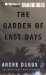 The Garden of Last Days cover