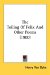 The Toiling Of Felix And Other Poems cover