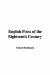 English Poets of the Eighteenth Century cover