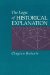 The Logic of Historical Explanation cover