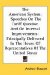 The American System Speeches On The Tariff Question And On Internal Improvements Principally Delivered In The House Of Representatives Of The United States cover