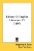 History of English Literature cover