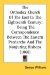 The Orthodox Church Of The East In The Eighteenth Century : Being the Correspondence Between the Eastern Patriarchs and the Nonjuring Bishops cover