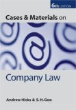 Cases and Materials on Company Law [Click for larger image]