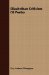 Elizabethan Criticism of Poetry cover