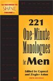 60 Seconds to Shine : 221 One-minute Monologues For Men [Click for larger image]