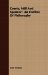 Comte, Mill And Spencer : An Outline of Philosophy cover