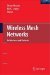 Wireless Mesh Networks : Architectures and Protocols cover
