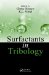 Surfactants in Tribology cover