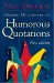 Oxford Dictionary of Humorous Quotations cover