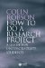 How to Do a Research Project : A Guide for Undergraduate Students cover
