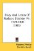 Diary And Letters Of Madame D'Arblay : 1778-1840 cover