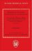 Dialogus De Scaccario, and Constitutio Domus Regis : The Dialogue of the Exchequer/ Disposition of the King's Household cover