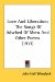 Love And Liberation : The Songs of Adsched of Meru and Other Poems cover