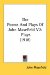 The Poems And Plays Of John Masefield : Plays cover