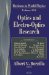 Optics and Electro-Optics Research cover