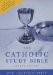 The Catholic New American Study Bible : Genuine Leather Burgundy Indexed cover